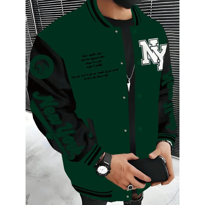 Jacke Herren | Streetwear Varsity Stil | Winterjacke Herren