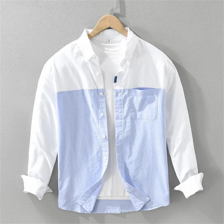 Herren Hemd | Oversized | Mit Knöpfen | Sommer