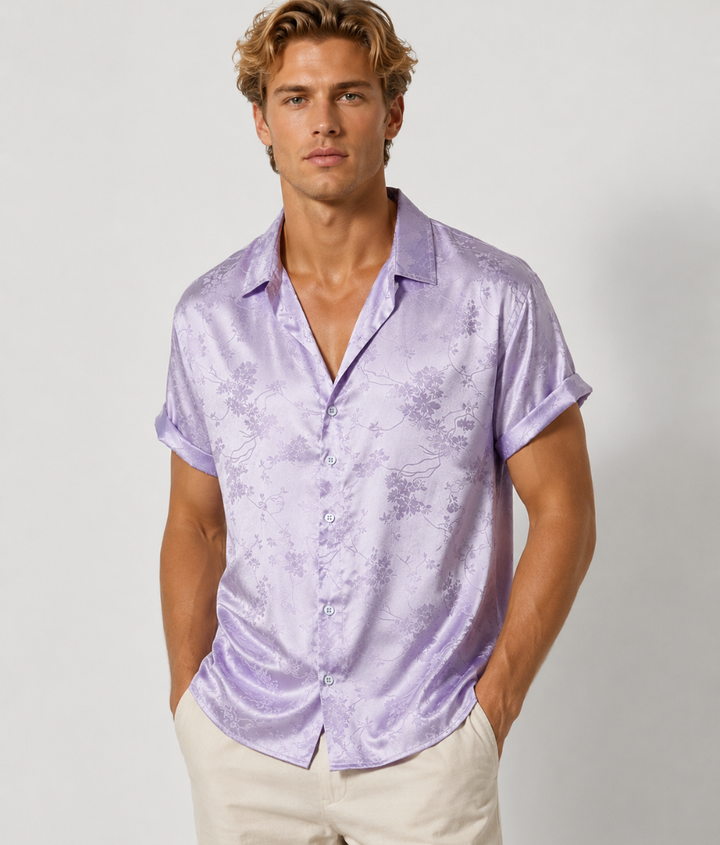 Herren Hemd | Slimfit | Kurzarm Knopfleiste | Sommer