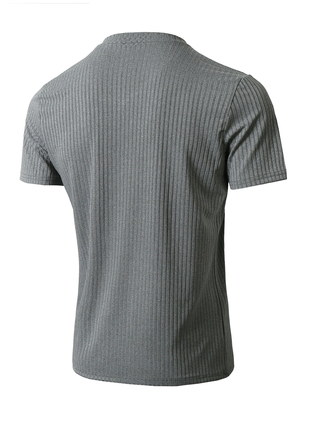 Herren T-Shirt | V-Ausschnitt | Ripp Design | Sommer