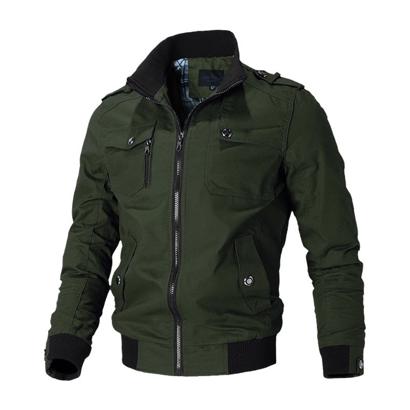 Winterjacke Herren | Jacke Herren Winddicht | Warmer Army Stil