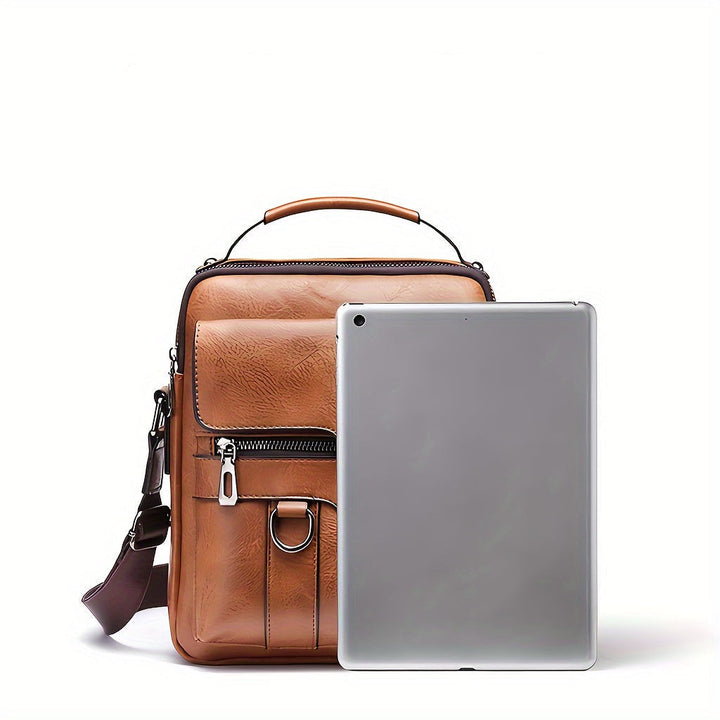 Herren Tasche | Classic Elegant | Mit Reißverschluss | Alltag