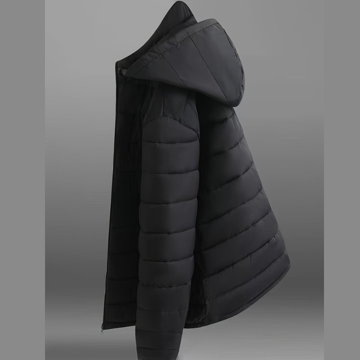 Winterjacke Herren | Steppjacke mit Kapuze | Casual Jacke Herren