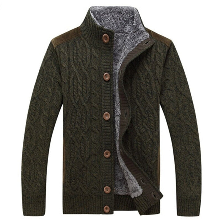 Herren Strickjacke | Slimfit | Mit Knöpfen | Winter