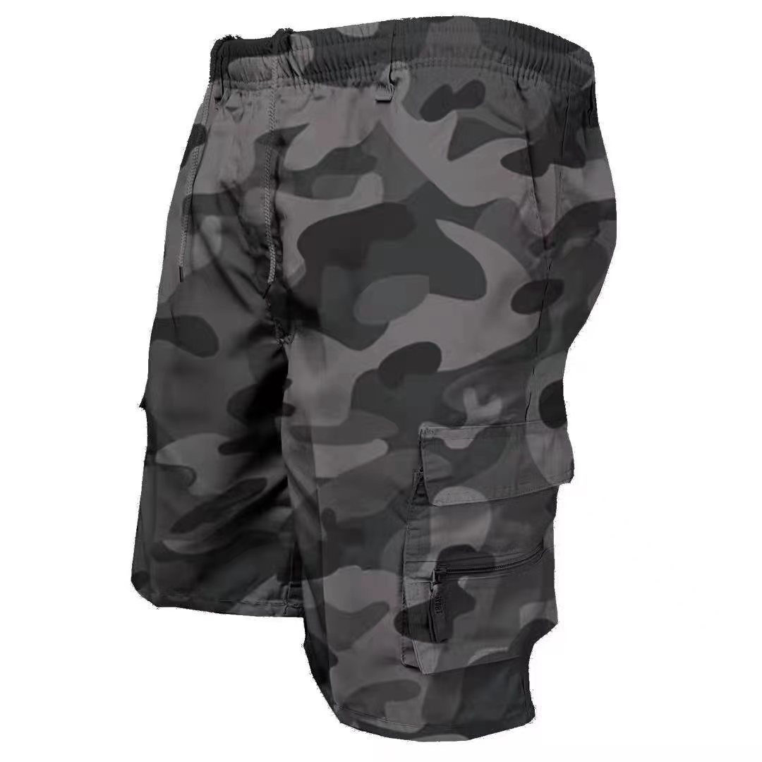 Herren Cargo Shorts | Straight | Mit Kordelzug | Sommer
