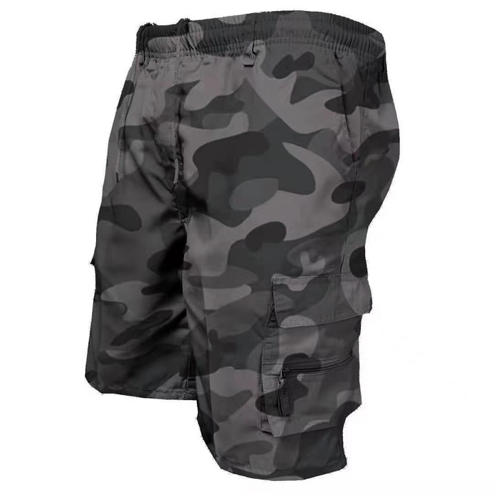 Herren Cargo Shorts | Straight | Mit Kordelzug | Sommer