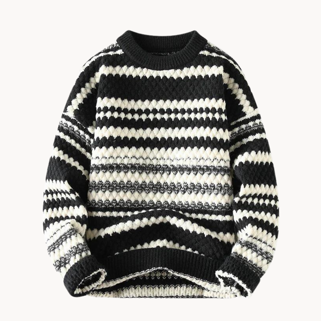 Pullover Herren | Kaschmir Pullover Style | Elegantes Rundhals Design