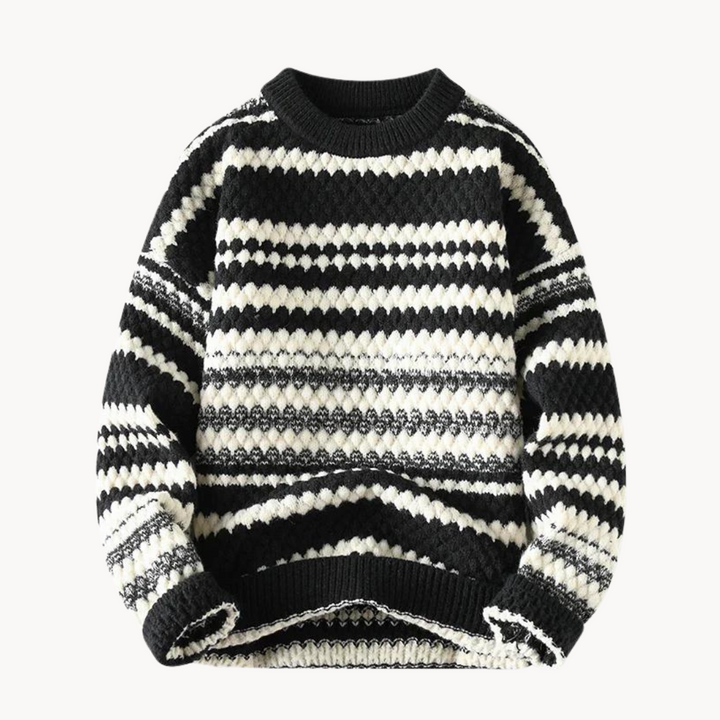 Pullover Herren | Kaschmir Pullover Style | Elegantes Rundhals Design