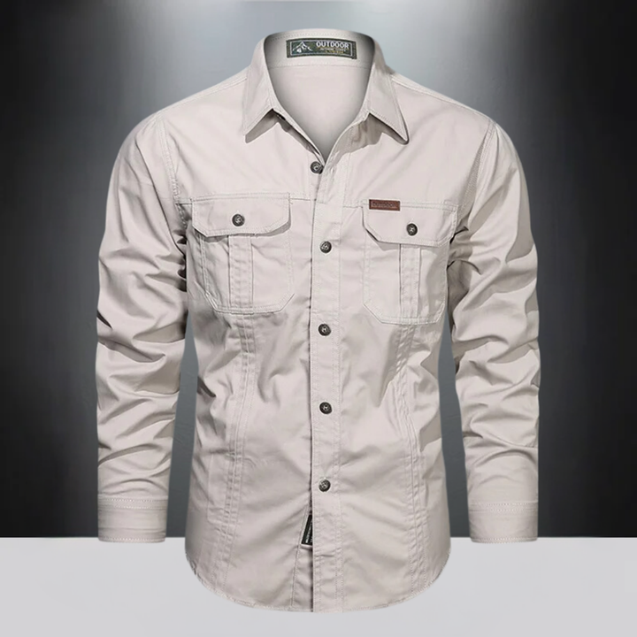 Herren Hemd | Straight Elegant | Mit Knöpfen | Sommer