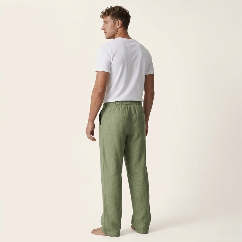 Herren Hose | Straight | Kordelzug | Sommer