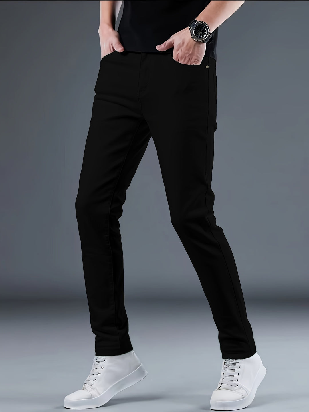 Herren Hose | Slimfit | Schlupfmodell | Sommer