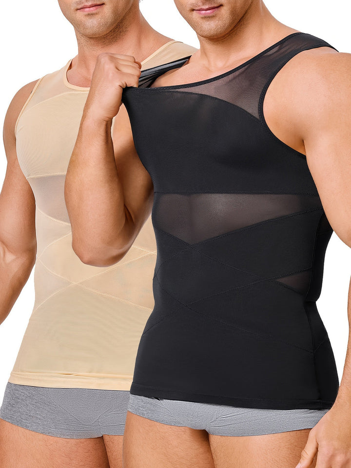 Herren Top | Slimfit | Ärmellos | Sommer
