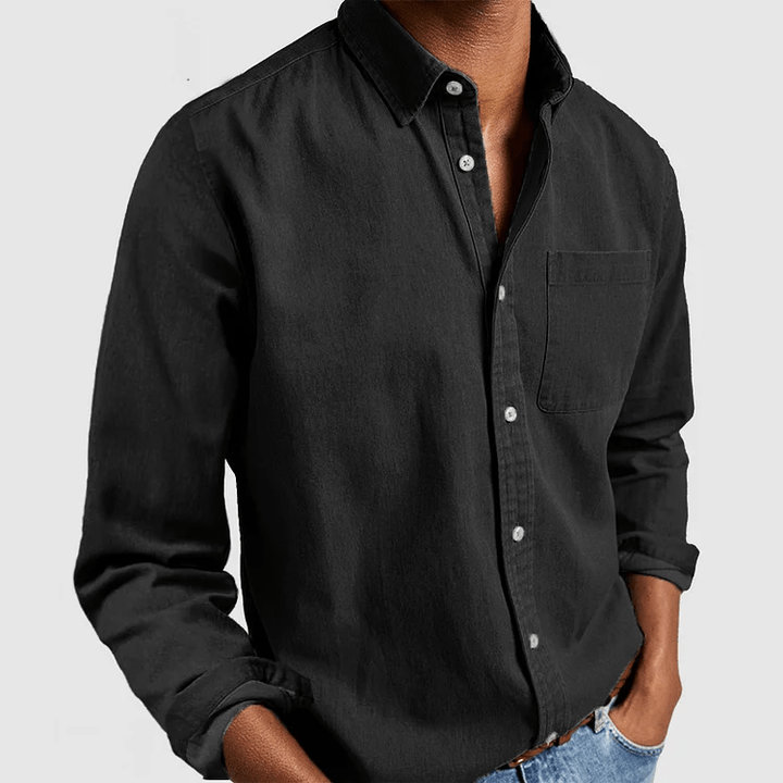 Herren Hemd | Casual Urban | Mit Knöpfen | Sommer