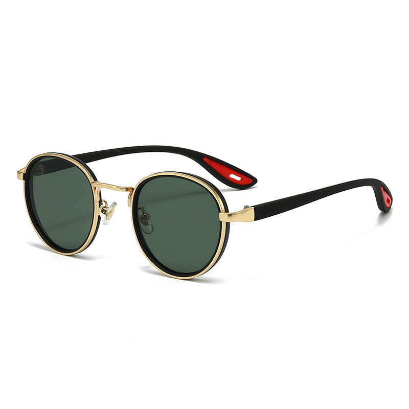 Herren Sonnenbrille | Retro Stil | Runde Gläser | Urban Sommer