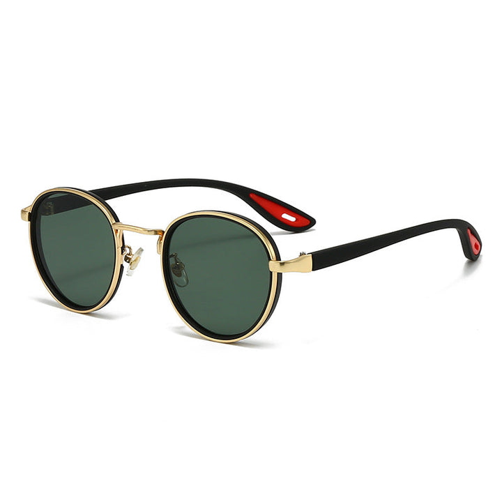 Herren Sonnenbrille | Retro Stil | Runde Gläser | Urban Sommer