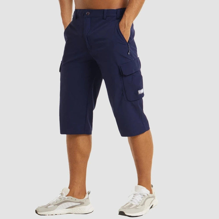 Herren Shorts | Cargo | Reißverschluss | Sommer Utility
