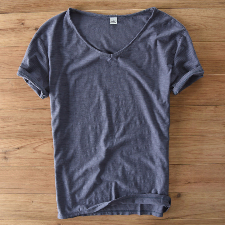 Heren T-Shirt | Slimfit Essential | Korte Mouw | Sommer Core