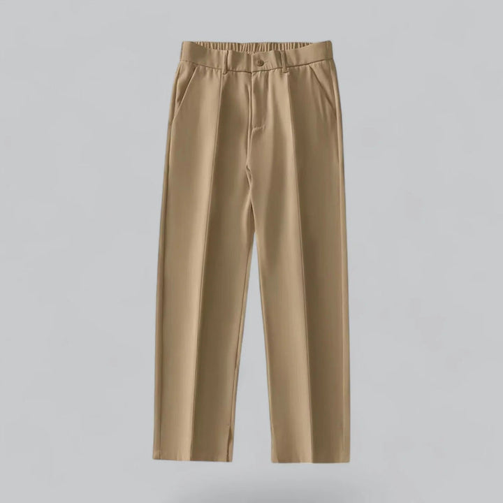 Herren Hose | Weite Beine | Elastischer Bund | Sommer