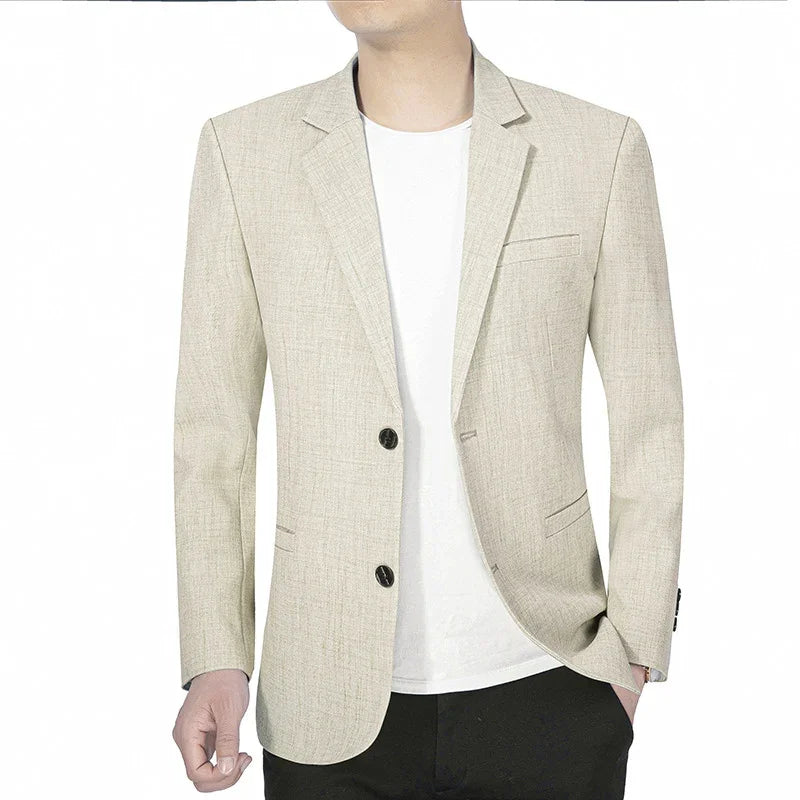 Herren Blazer | Getailleerd | Reverskragen | Sommer