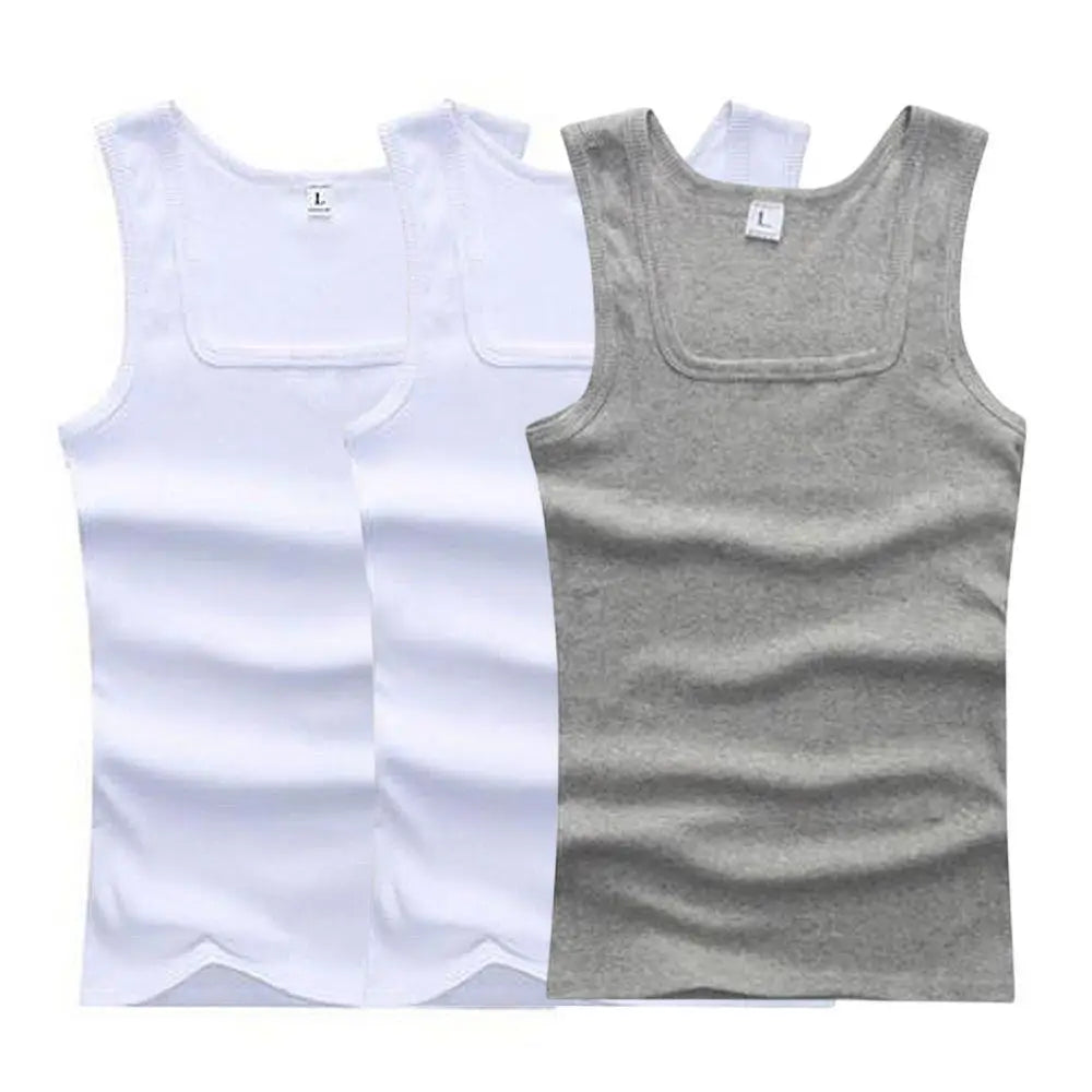 Herren Tanktop Set | Slimfit | Ärmellos | Sommer