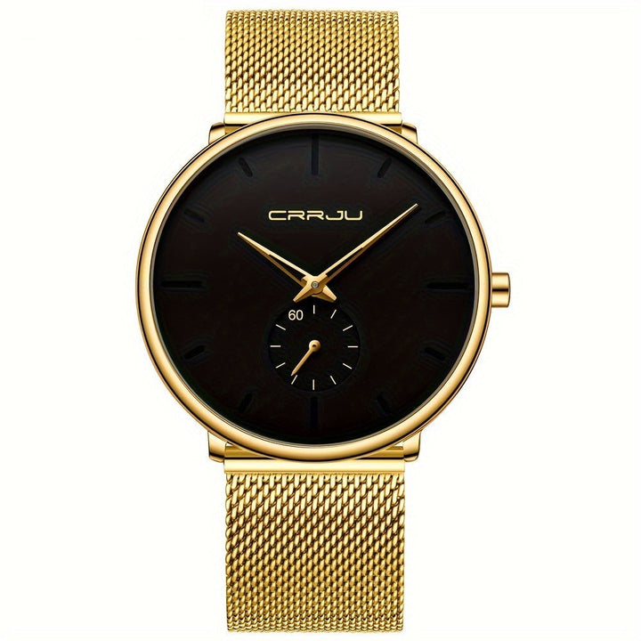 Herren Uhr | Minimalistisch | Meshband | Sommer Nova