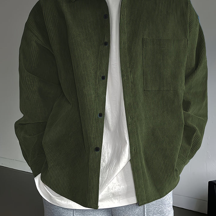 Herren Hemd | Oversized | Knopfleiste | Sommer