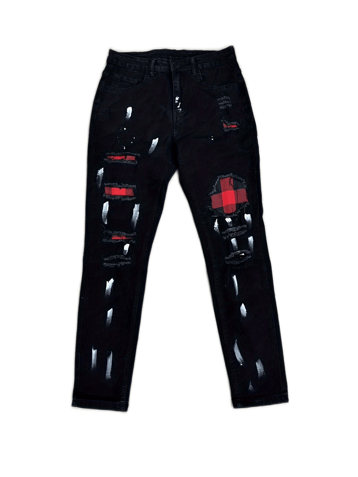Herren Jeans | Slimfit | Mit Knopfverschluss | Sommer