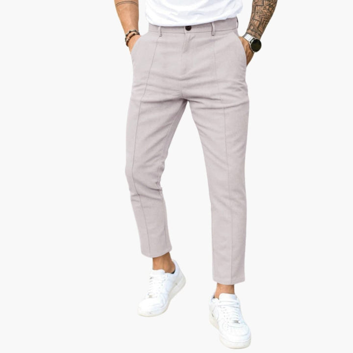 Herren Stoffhose | Schmale Passform | Eleganter Stil | Sommer