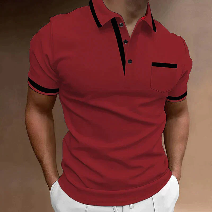 Herren Polohemd | Klassisch Modernes Hemd | Elegantes Herren Kleider