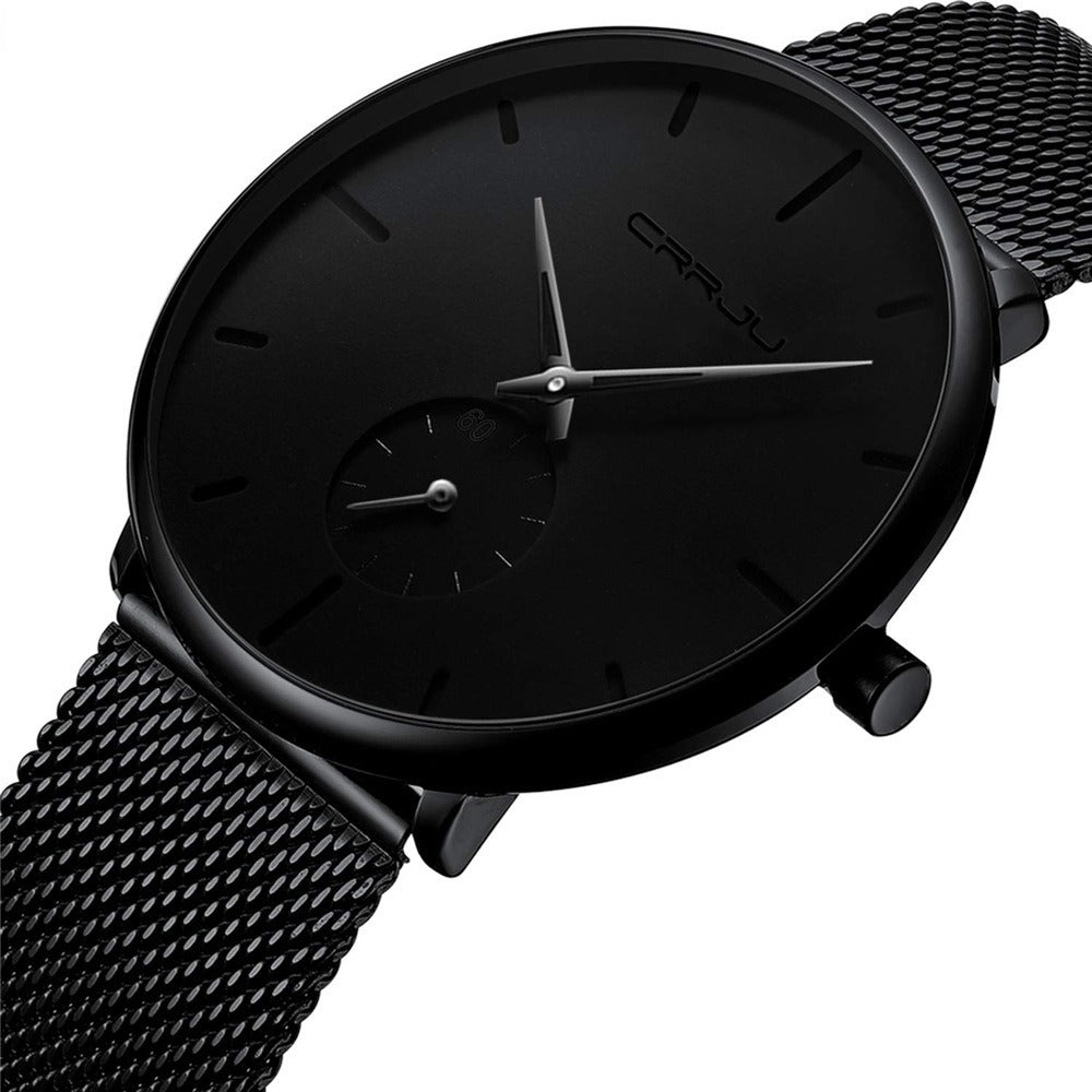 Herren Uhr | Minimalistisch | Meshband | Sommer Pulse