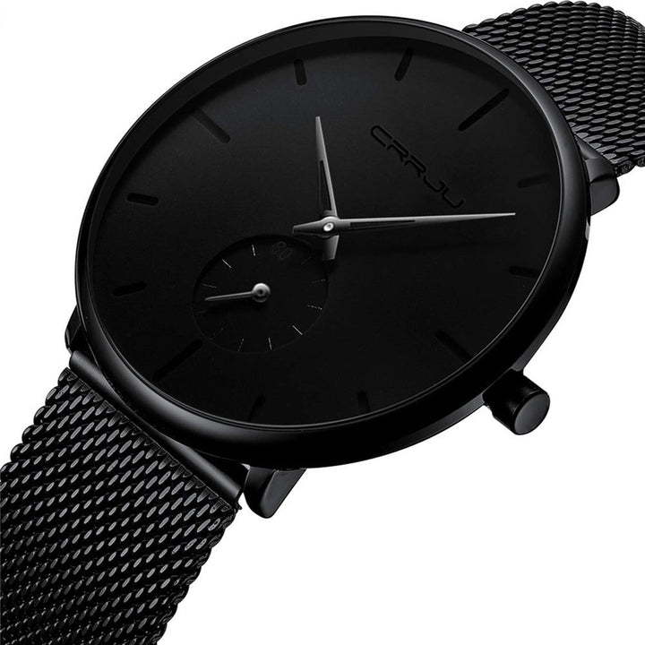 Herren Uhr | Minimalistisch | Meshband | Sommer Pulse