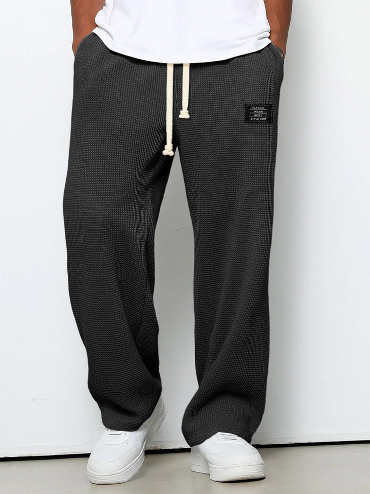 Herren Hose | Straight Leg | Mit Kordelzug | Sommer