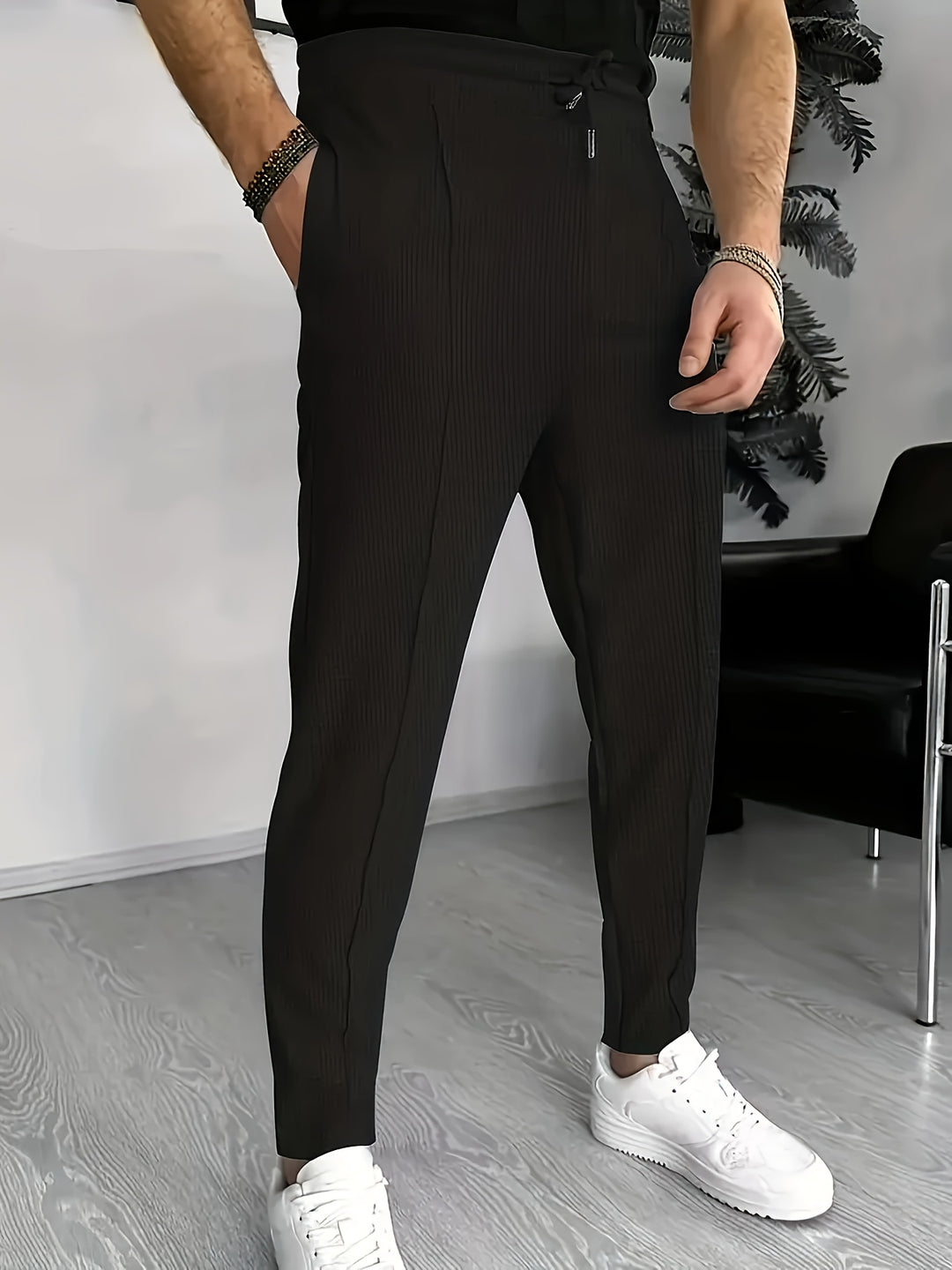 Herren Hose | Tapered | Schlupfmodell | Sommer