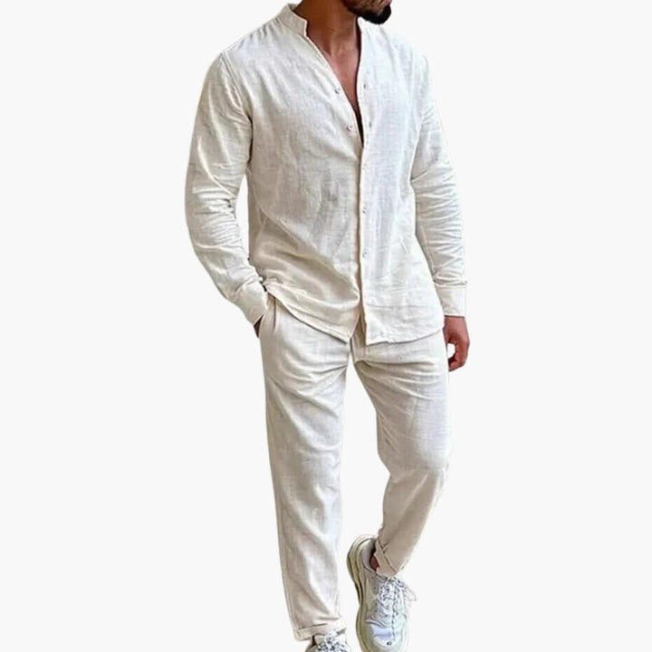 Herren Set | Elegant | Mit Knöpfen | Sommer