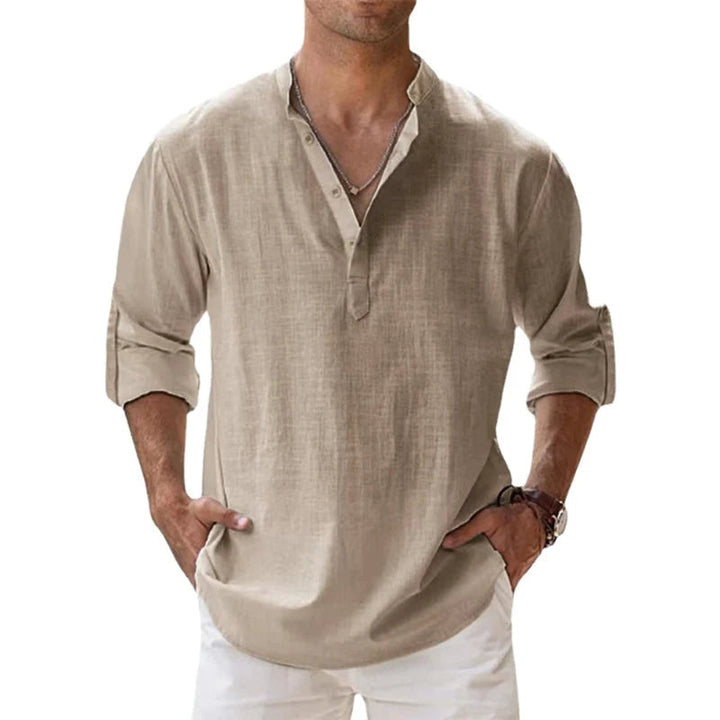 Herren Hemd | Straight | Mit Knöpfen | Sommer
