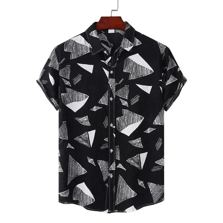 Herren Shirt | Grafikmuster | Kurzarm | Sommer