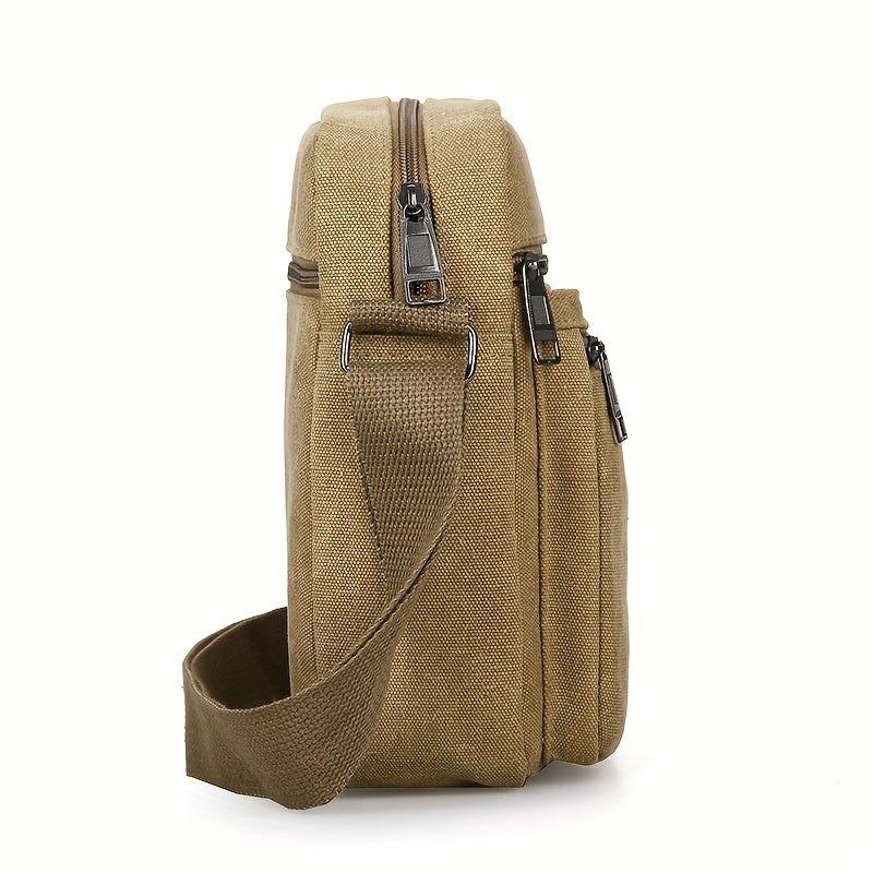 Herren Umhängetasche | Vintage | Verstellbarer Schultergurt | Alltag