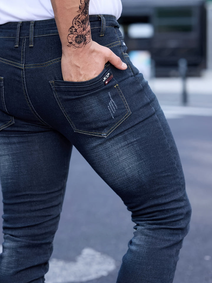 Herren Skinny Fit Jeans | Leicht & Bequem | Stilvolle Denim für Alle Jahreszeiten