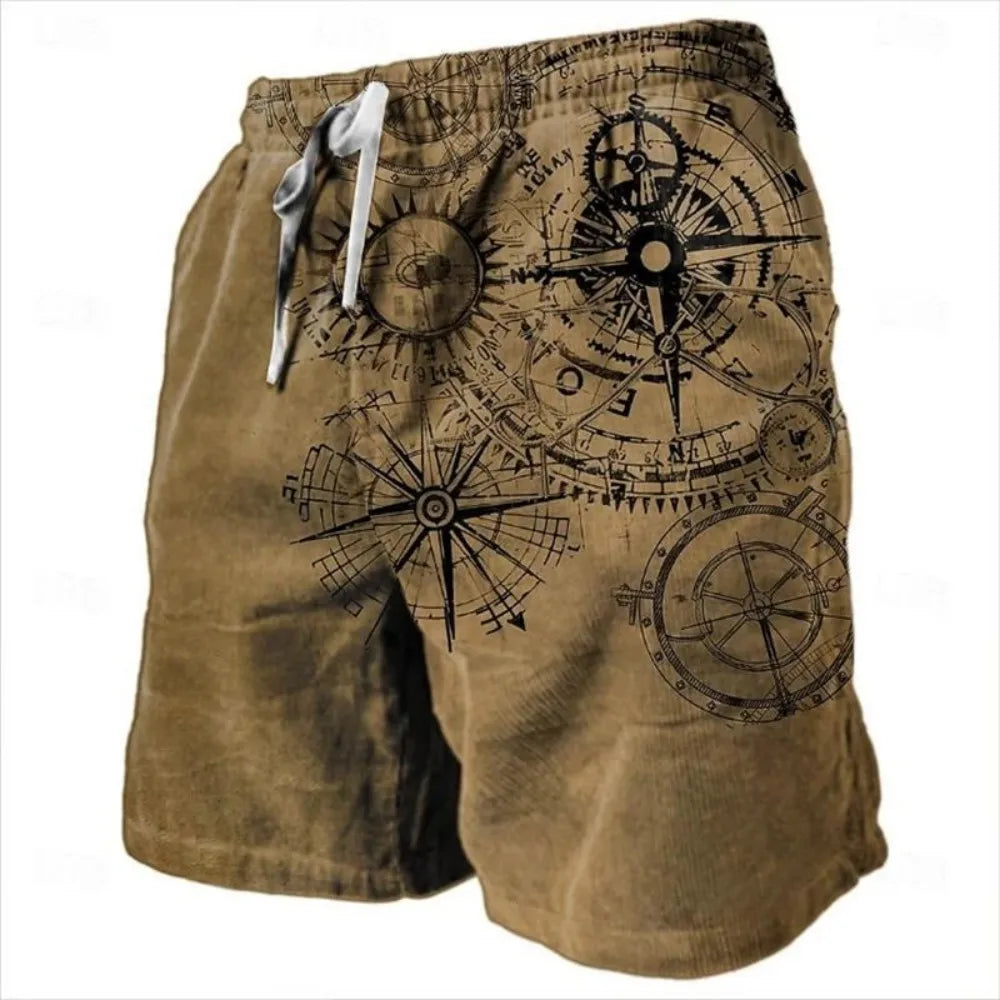 Herren Shorts | Straight | Mit Kordelzug | Sommer