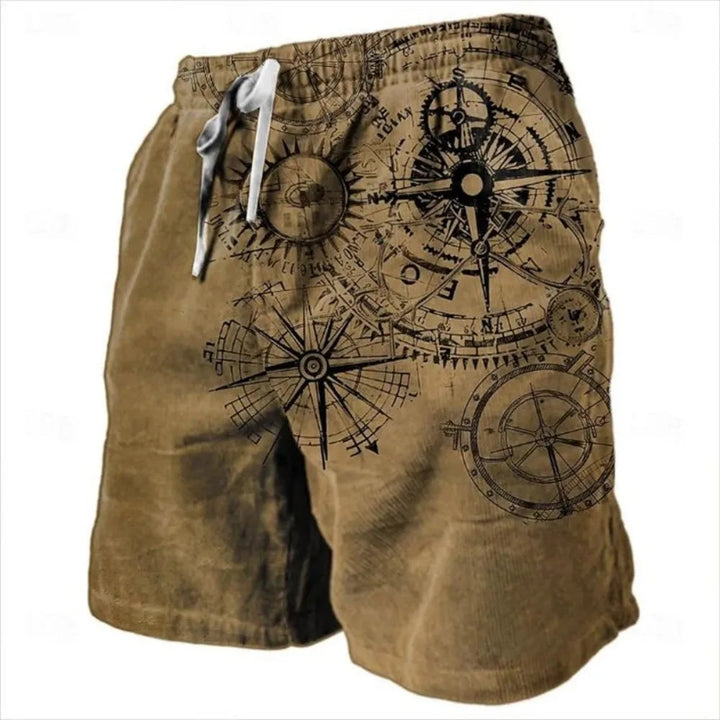 Herren Shorts | Straight | Mit Kordelzug | Sommer