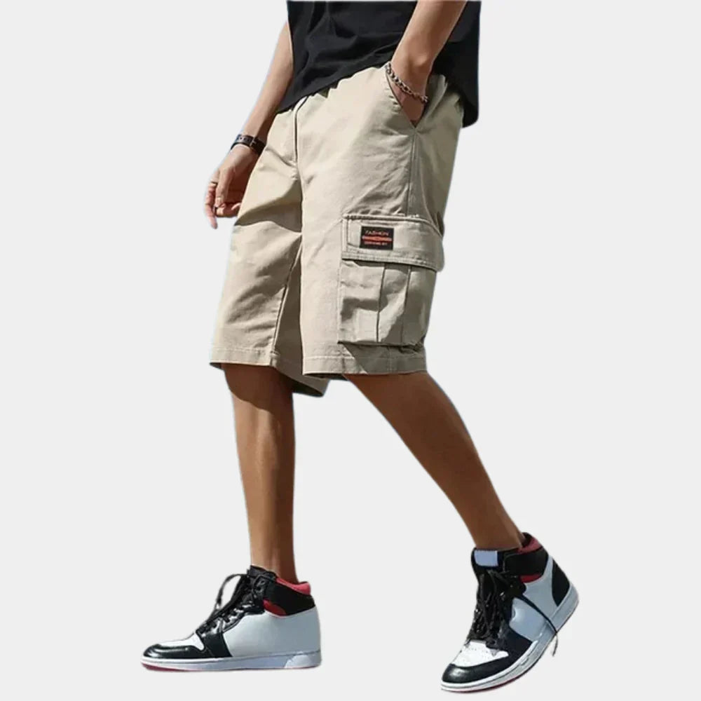 Herren Cargo Shorts | Straight | Seitentaschen | Sommer