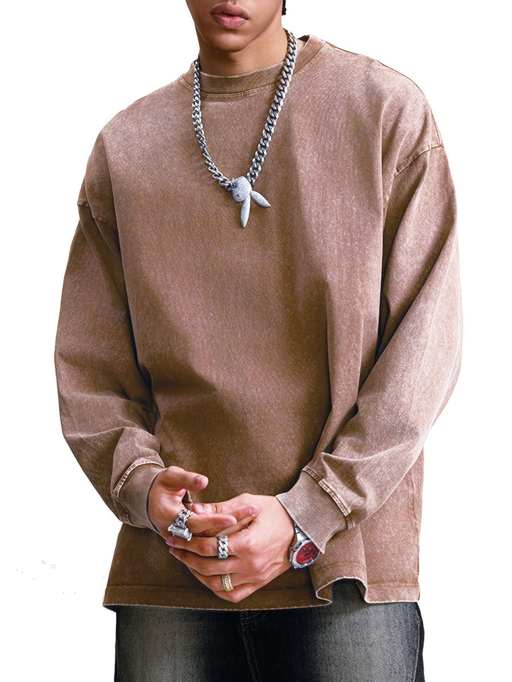 Herren Tops | Oversized | Lange Ärmel | Frühling
