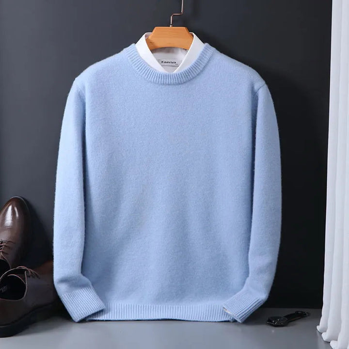 Pullover Herren | Kaschmir Pullover Style | Regular Fit Rundhals