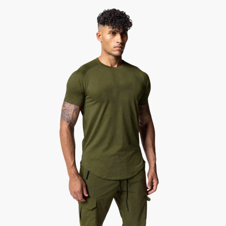 Herren T-Shirt | Slim Fit | Rundhalsausschnitt | Sommer