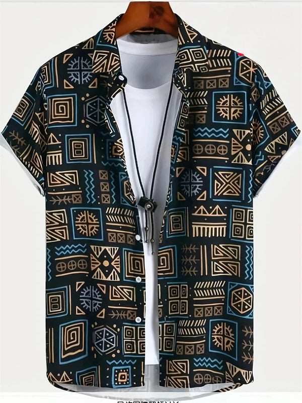 Herren Shirt | Vintage | Kurze Ärmel | Sommer
