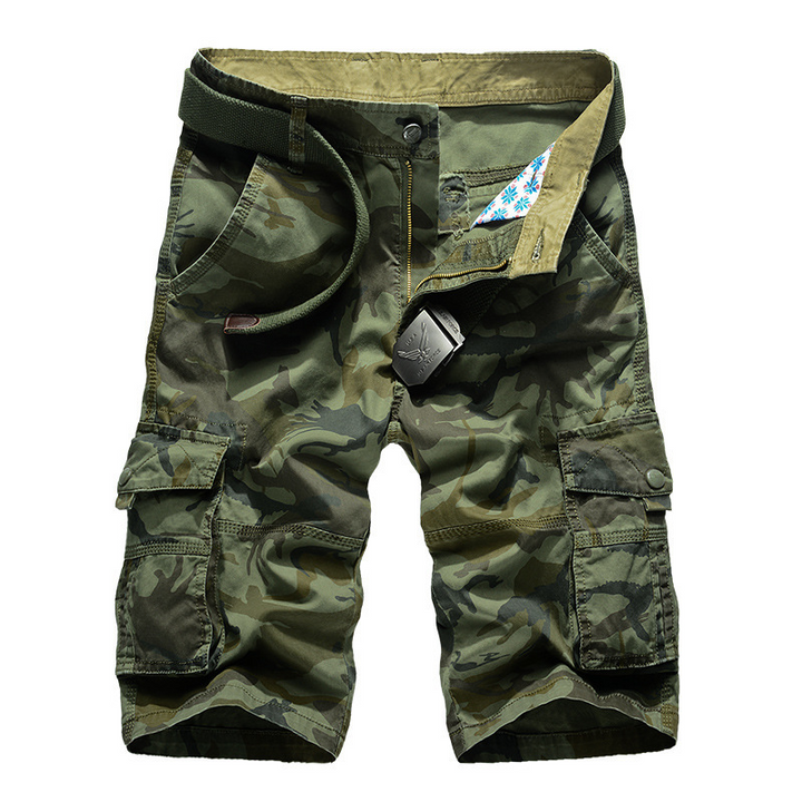 Herren Cargo Shorts | Straight | Mit Gürtel | Sommer