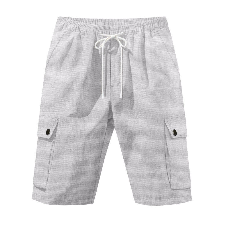 Herren Shorts | Cargo | Mit Kordelzug Utility | Sommer