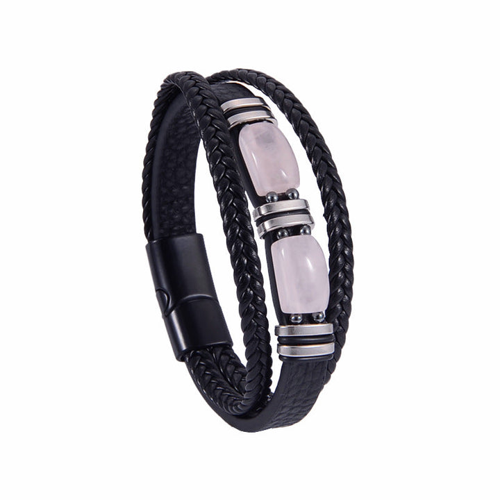 Herren Armband | Geflochten | Struktur Design | Mit Verschluss