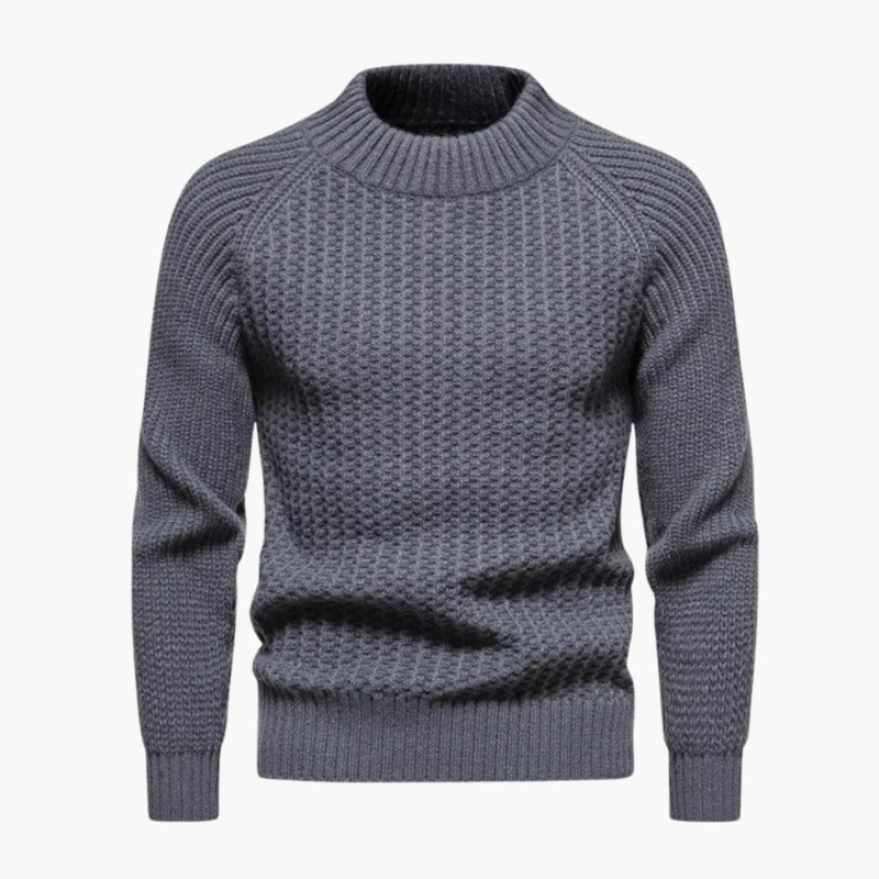 Pullover Herren | Strukturstrick Zeitlos Pulli | Strickpullover Herren Warm