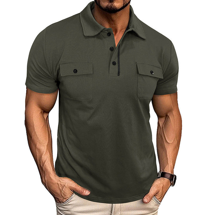 Herren Poloshirt | Slimfit Elegant | Mit Knöpfen | Sommer